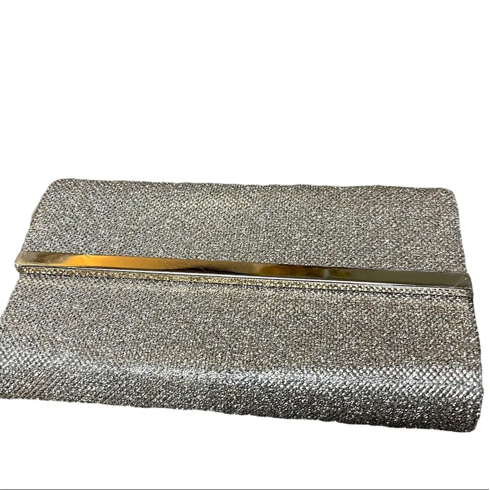 Glitter Gold Clutch